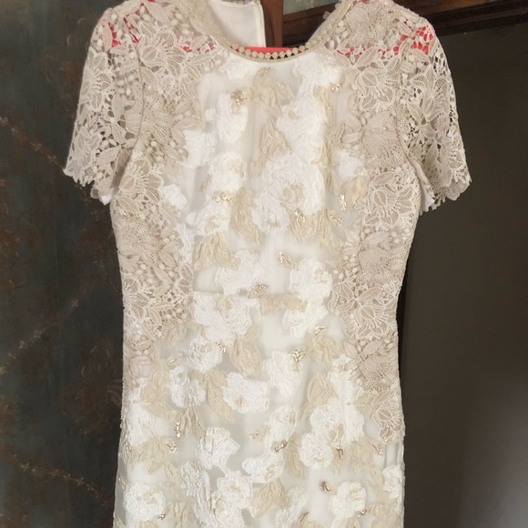 elie tahari white lace dress Elie Tahari White Dresses
